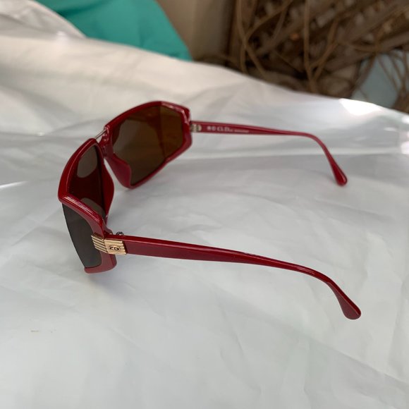 Vintage Red Prada Sunglasses